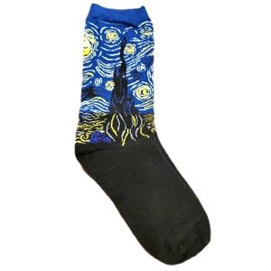 "Starry Night" Novelty Socks